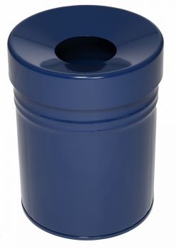 Abfallbehälter TKG FIRE EX Deckel Blau 24 Liter